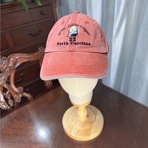 Reenactors’ North Carolina Embroidered Red Cap